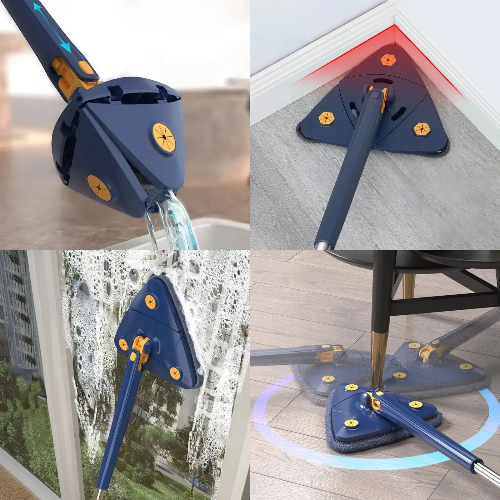 Trapeador triángular 360°