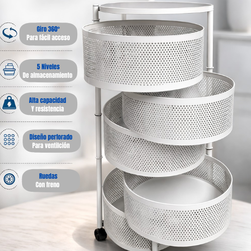 Organizador Giratorio De Cocina