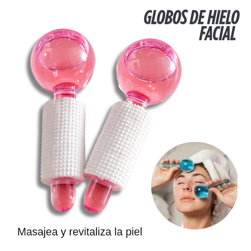 Globos de hielo facial