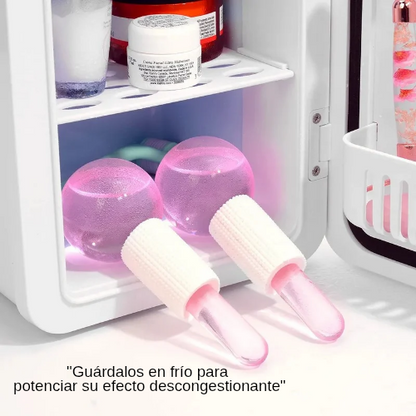 Globos de hielo facial