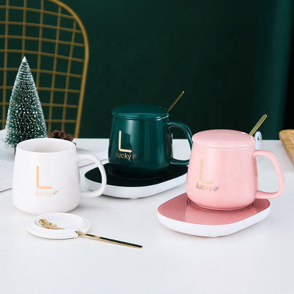 TAZA CON BASE PARA CALENTAR