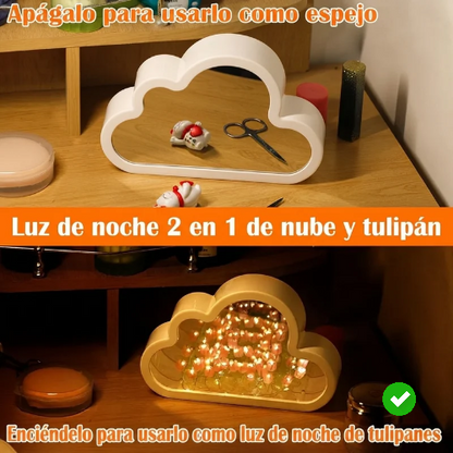 Lámpara de tulipanes