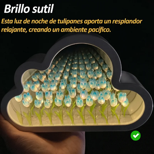 Lámpara de tulipanes
