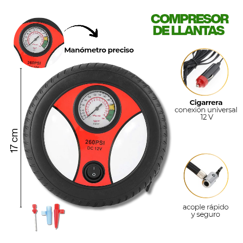 INFLADOR DE LLANTAS