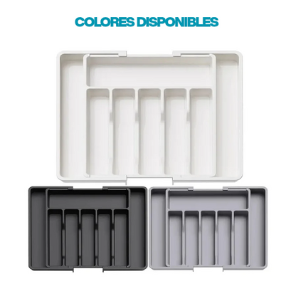 Organizador de cubiertos para cajón