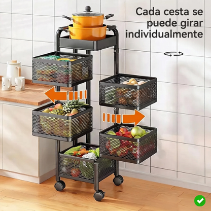 Organizador de frutas cuadrado