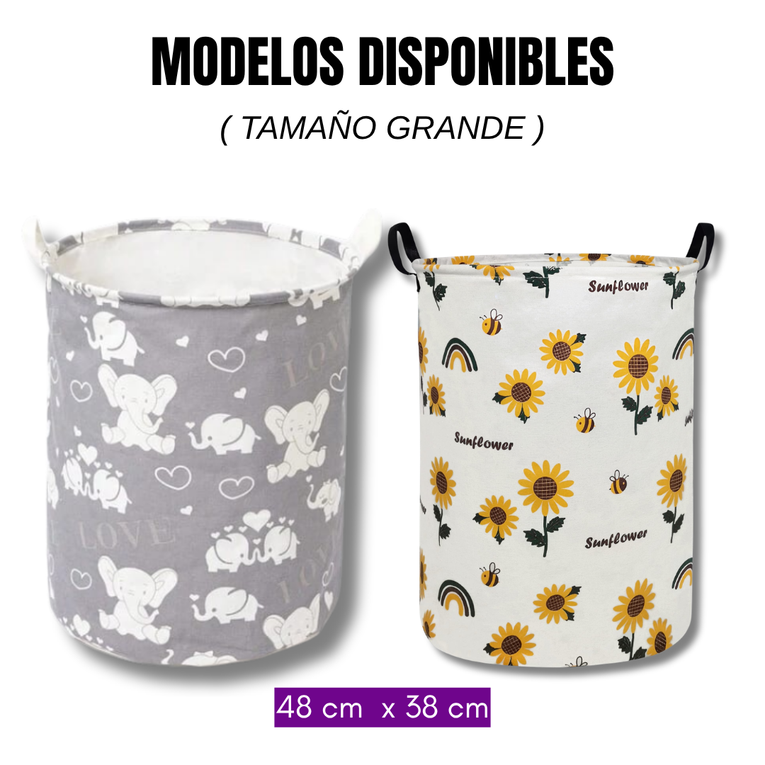 Cesto plegable de ropa