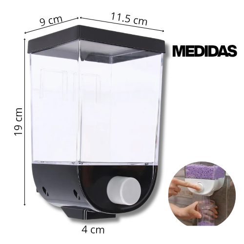 DISPENSADOR DE CEREAL DE PARED