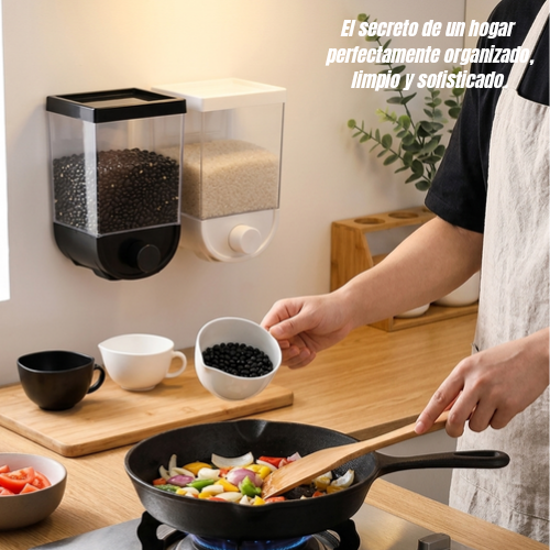 DISPENSADOR DE CEREAL DE PARED