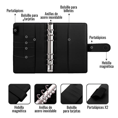 AGENDA ORGANIZADOR DE BILLETES