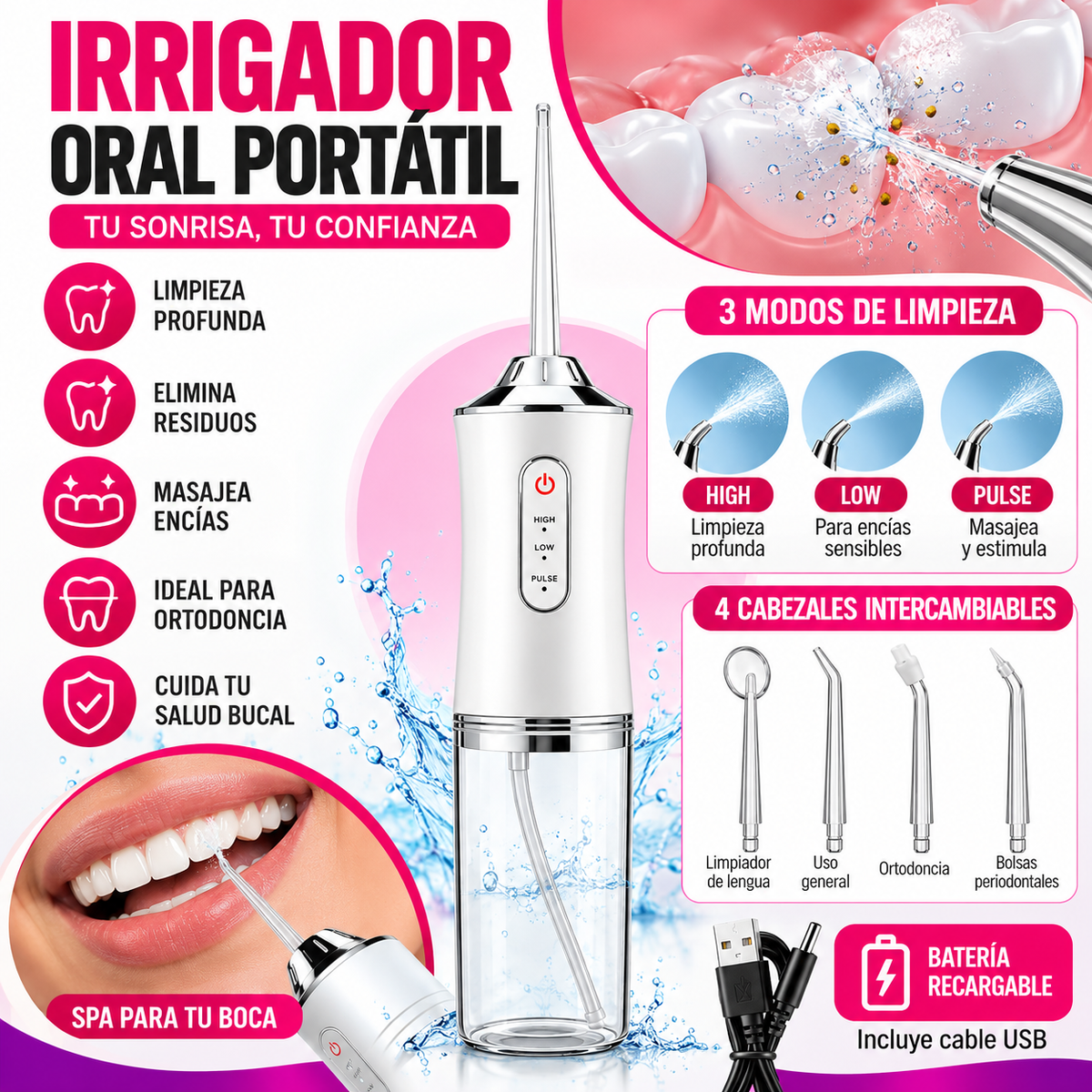 IRRIGADOR BUCAL