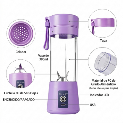 Mini Licuadora Portátil