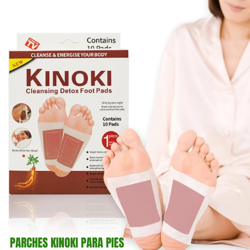 Parches Kinoki Para Pies