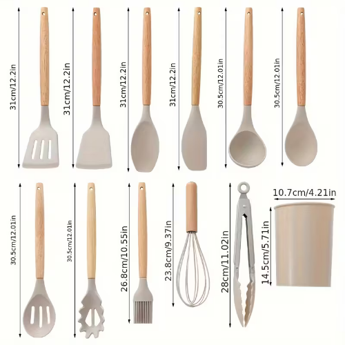 Juego de 12 piezas utensilios de cocina