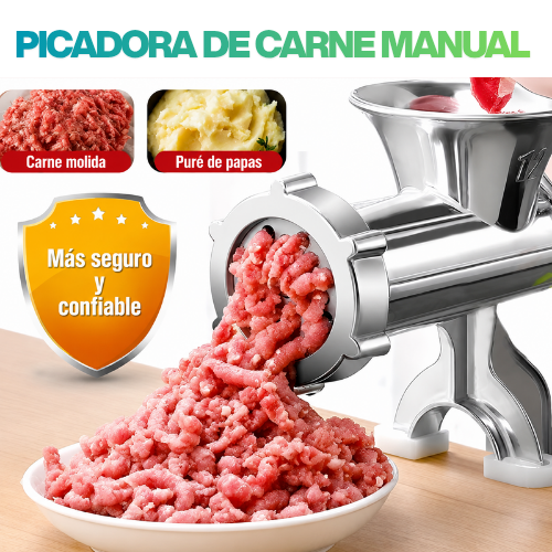 Trituradora manual de carne