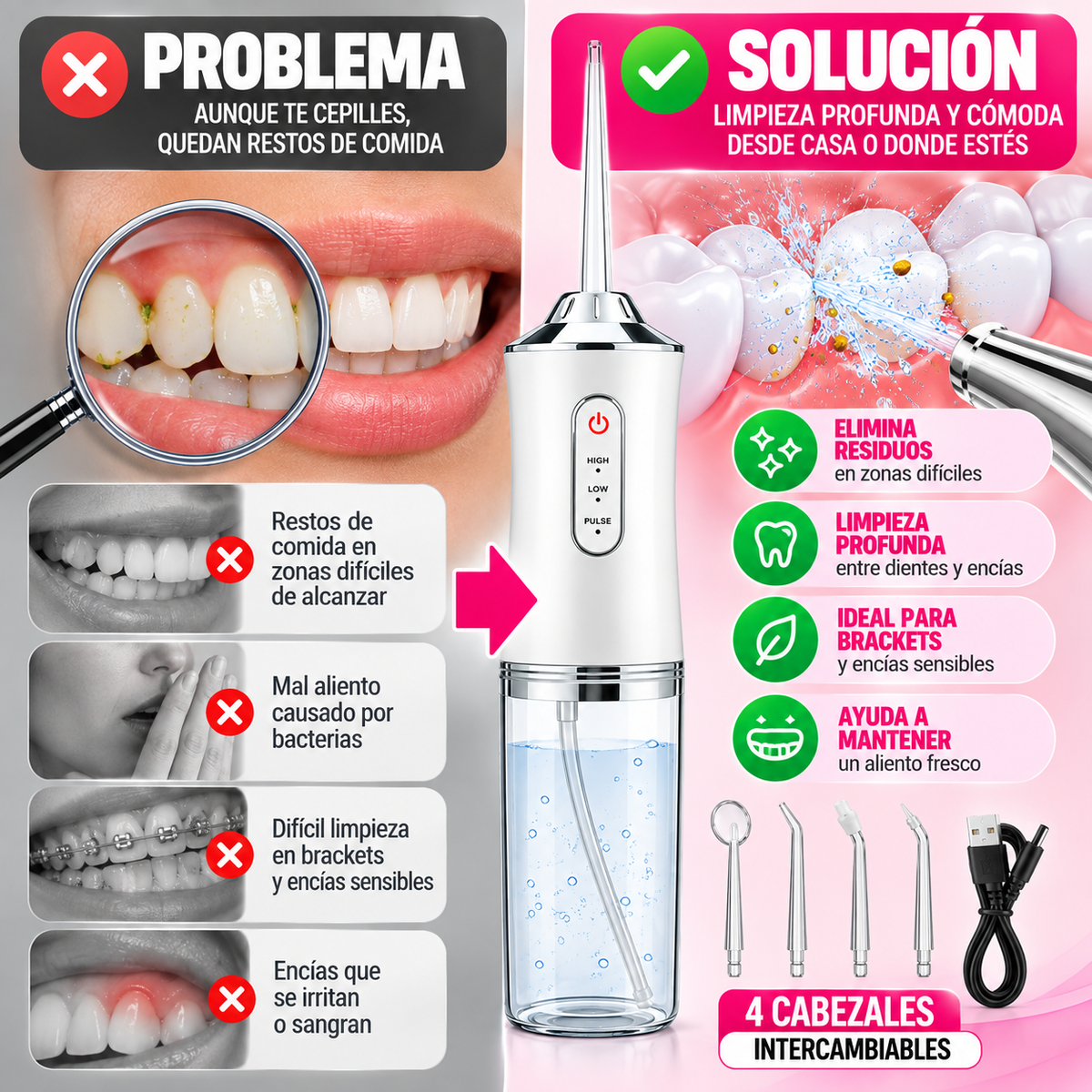IRRIGADOR BUCAL